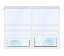 Римские шторы Шале белый Compact цена. Купить в «Мастерская Жалюзи»